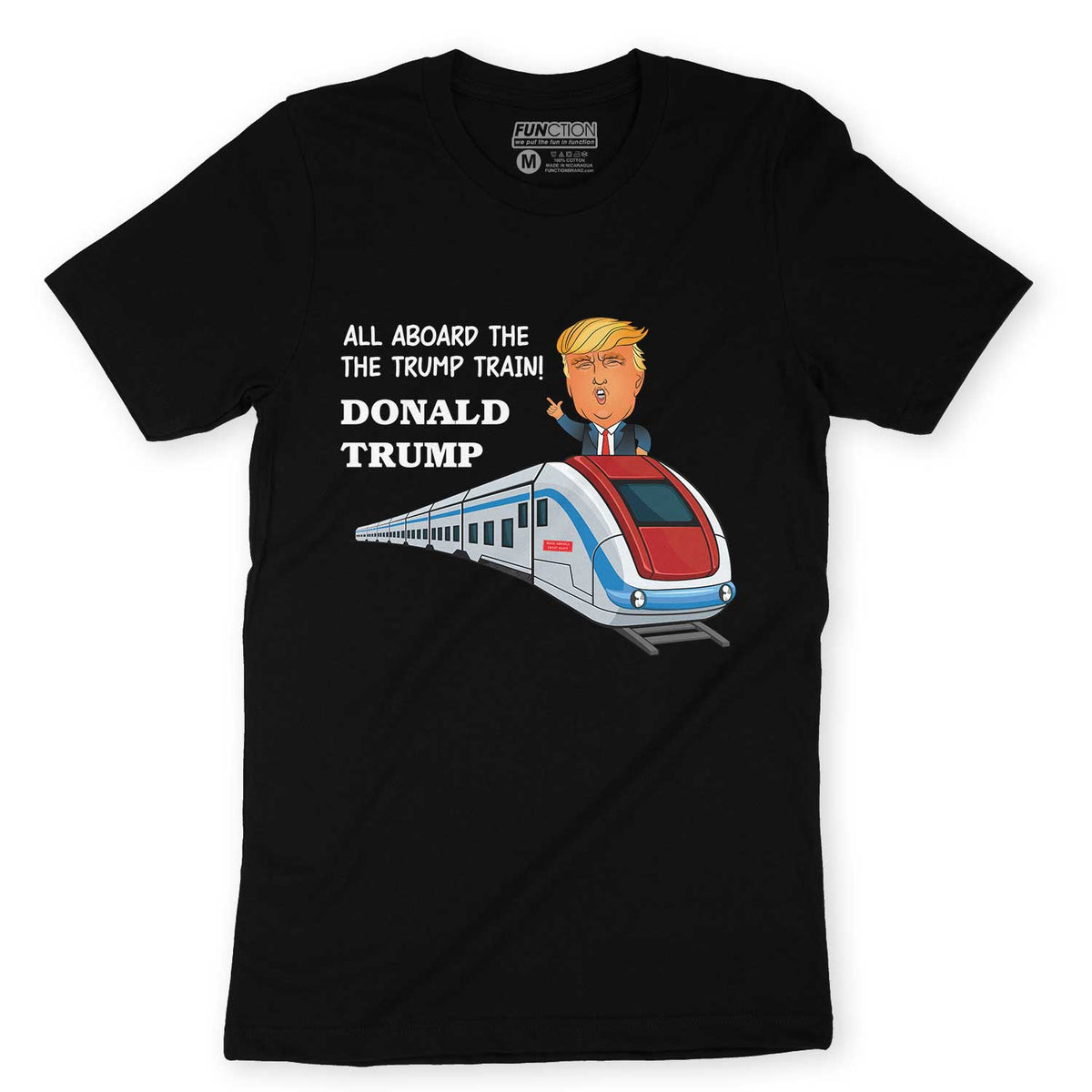 T-shirt Humoristique Donald Trump Van Gogh - Coton, Manches Courtes - Taille Regular - Neuf Avec étiquettes