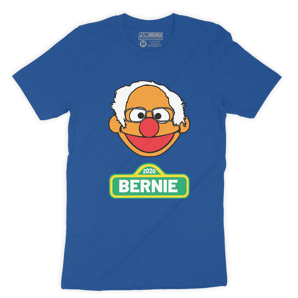 Function - Bernie Sanders Kids Show Cartoon Head Democrat 2020 Fashion T-Shirt