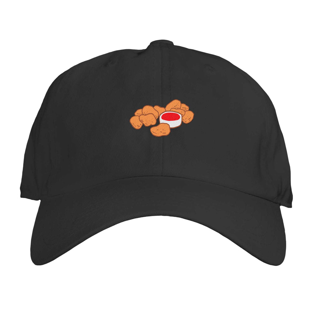 Function - Chicken Nuggets With Ketchup Sauce Embroidered Dad Hat