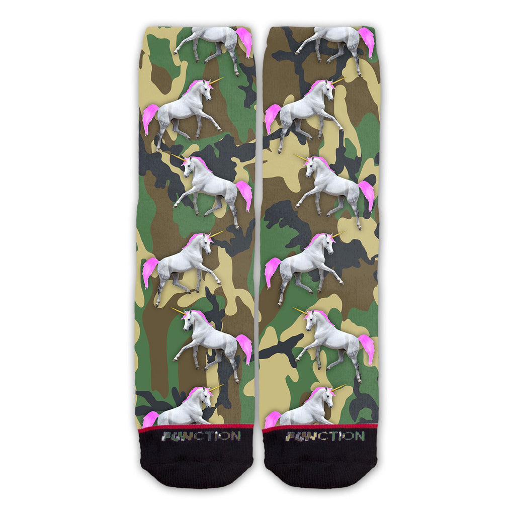 Function - Camo Unicorns Fashion Socks