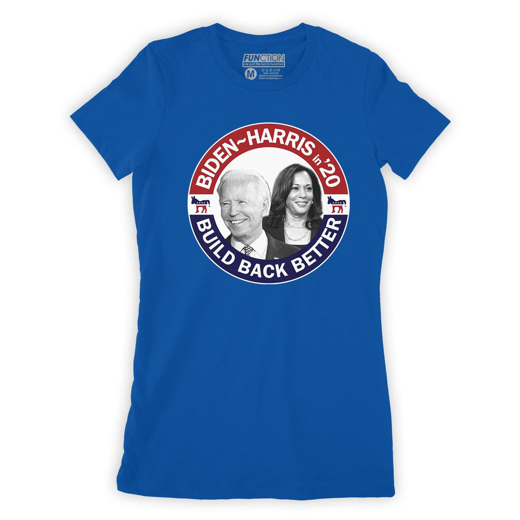Function - Biden Harris Campaign Pin Pattern Women's T-Shirt