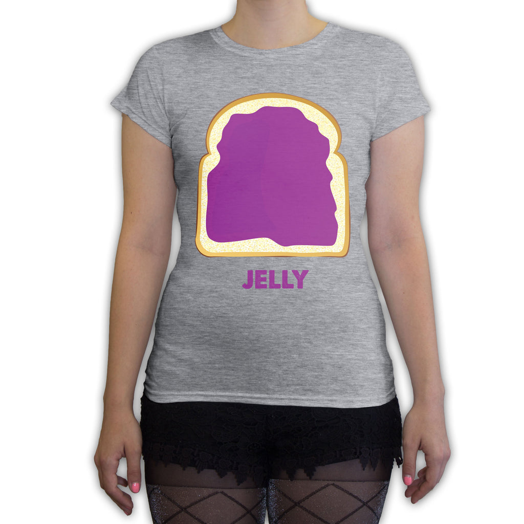 Function -  Couples Jelly Costume Women's Fashion T-Shirt Heather Grey