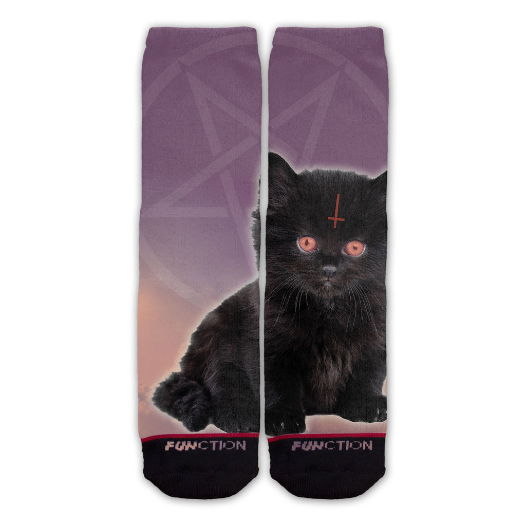 Function - Lucipurrr Satan Cat Fashion Socks