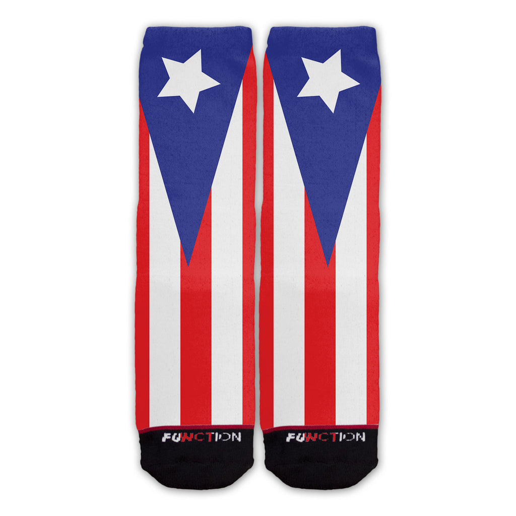 Function - Puerto Rican Flag Fashion Socks