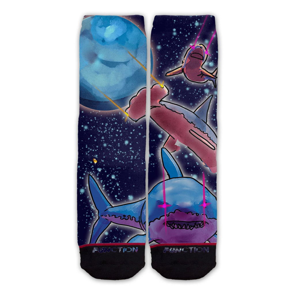 Function - Sharks With Lasers Fashion Socks