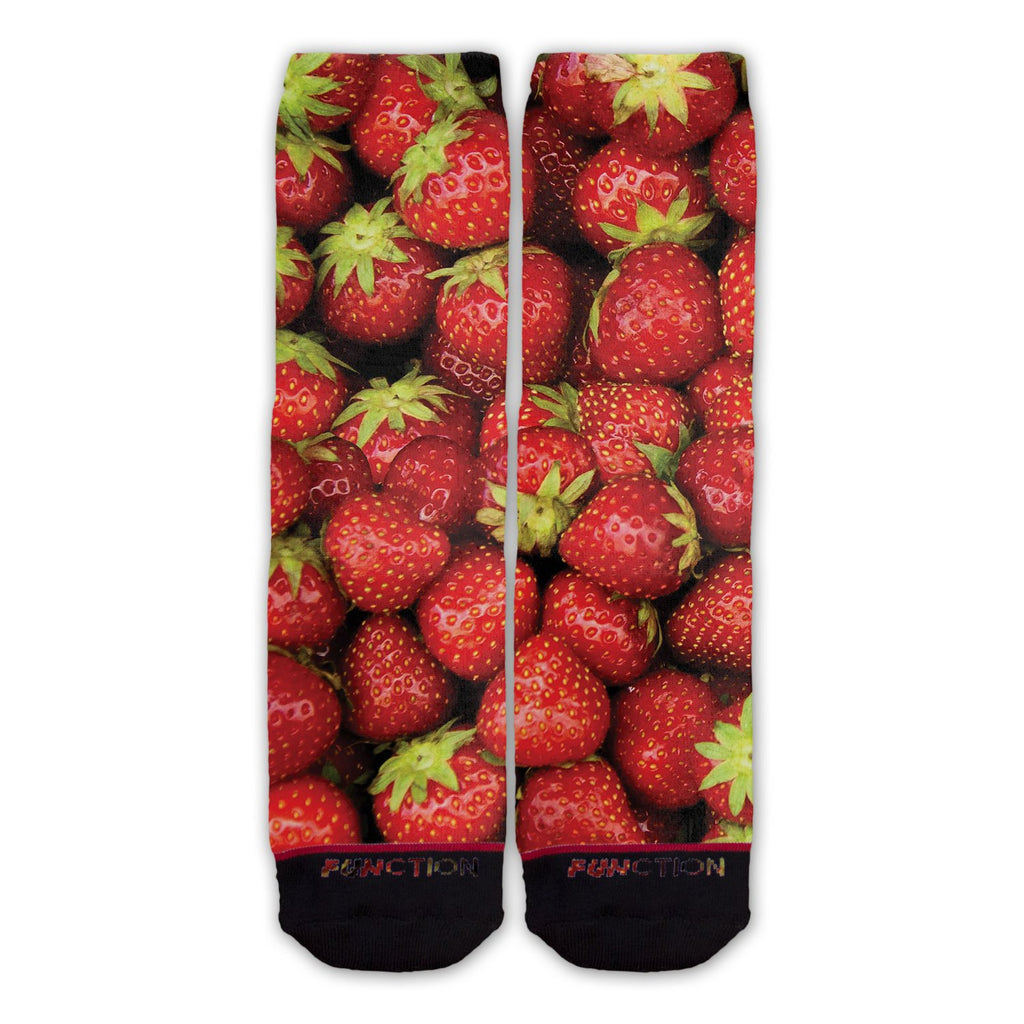 Strawberry Patch Fashion Socks