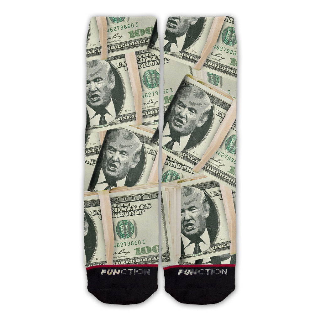 Function - Trump Stack of Money Fashion Socks