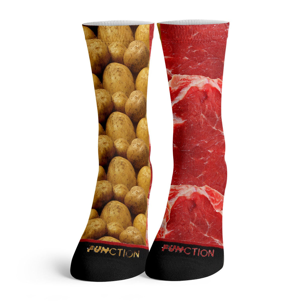 Function Steak and Potatoes Fashion Socks Function Socks