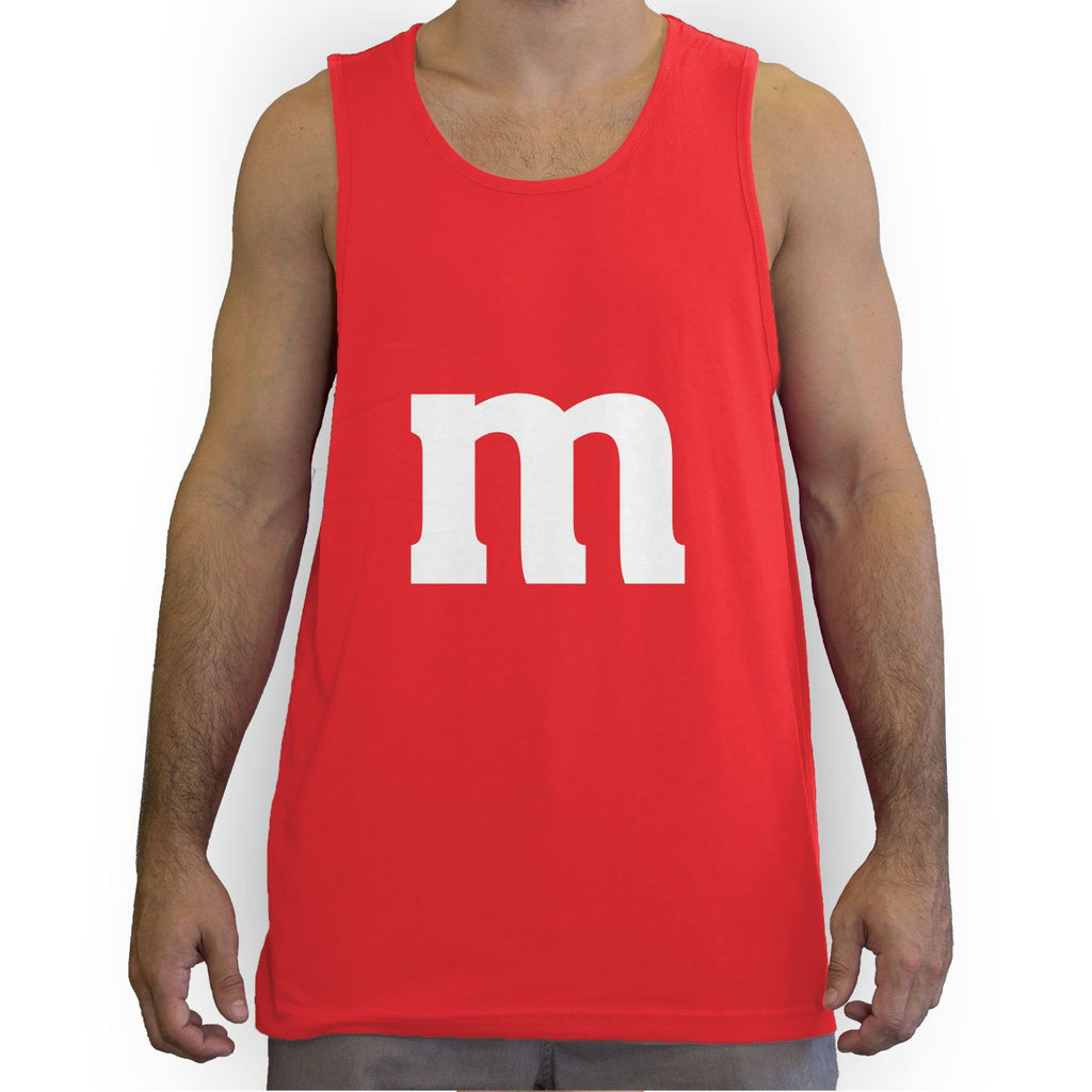 Function -  M Candy Costume  Men's Fashion Tank Top Red