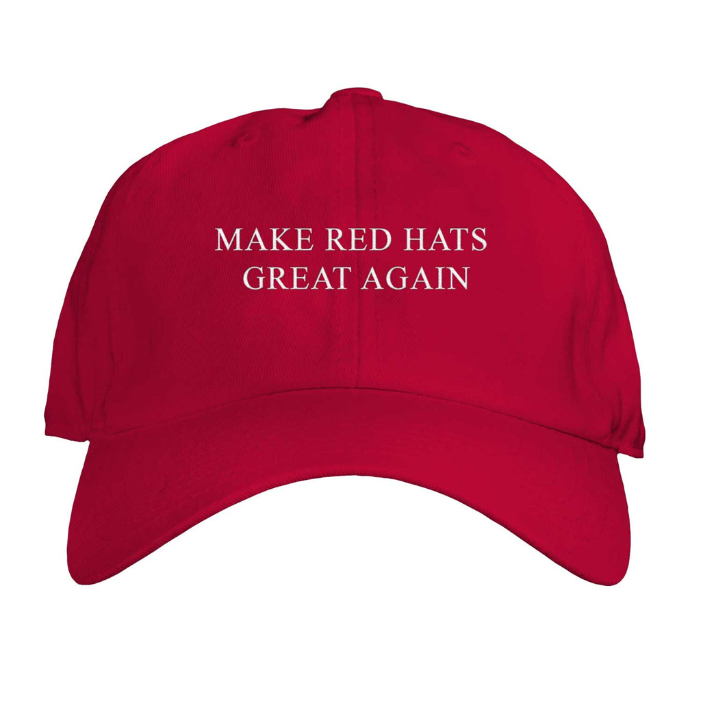 Function - Make Red Hats Great Again Embroidered Adjustable Unisex Dad Hat Cap Democrat Anti Trump