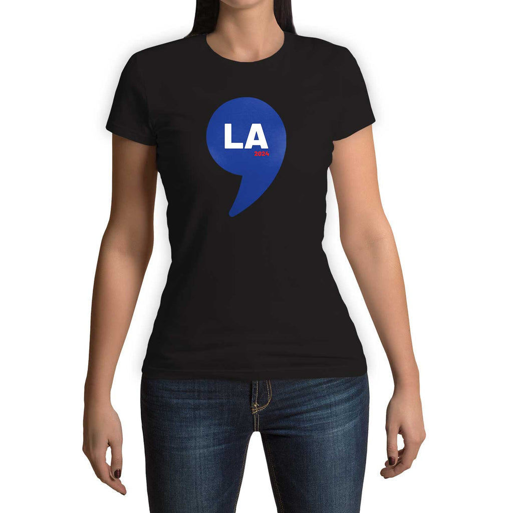 Kamala Harris Comma La Vice President Distressed Women T-shirt Kamala Harris Comma La Vice President Distressed Women T-shirt