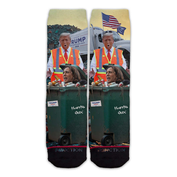 Function - Trash Man Trump Adult Crew Socks