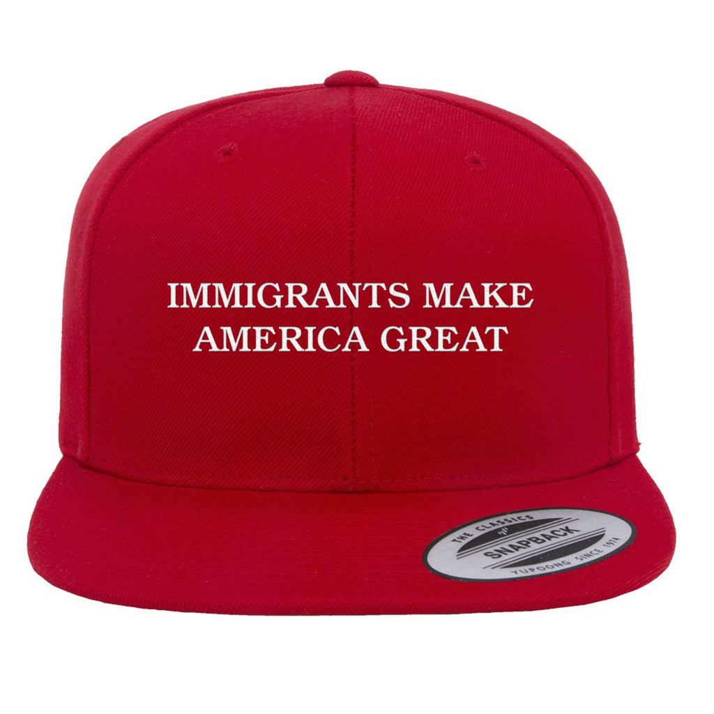 Function - Immigrants Make America Great Red Snapback Hat