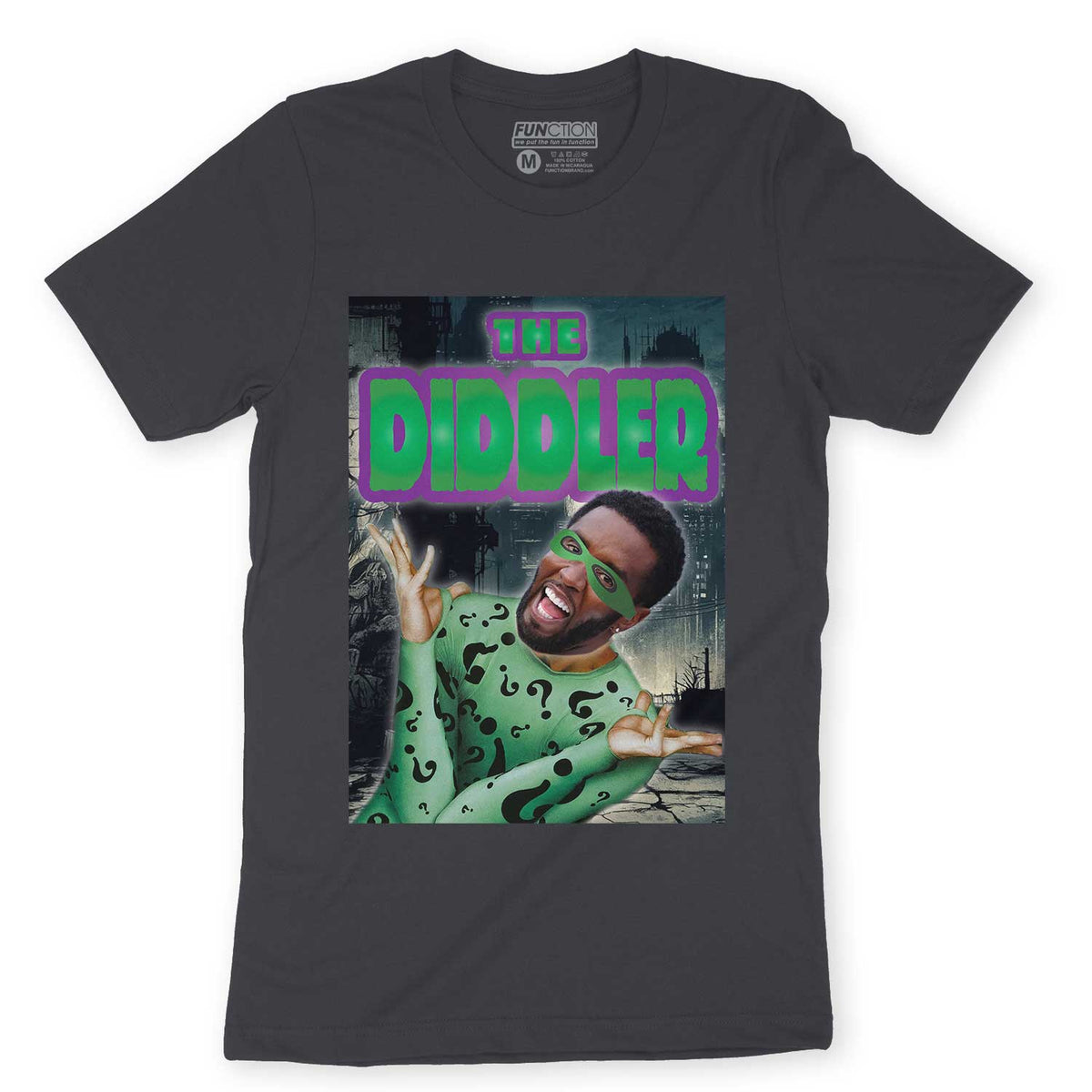 Didow Function - Puff Diddy The Diddler Villain Enigma Scandal Adult T-Shirt ...