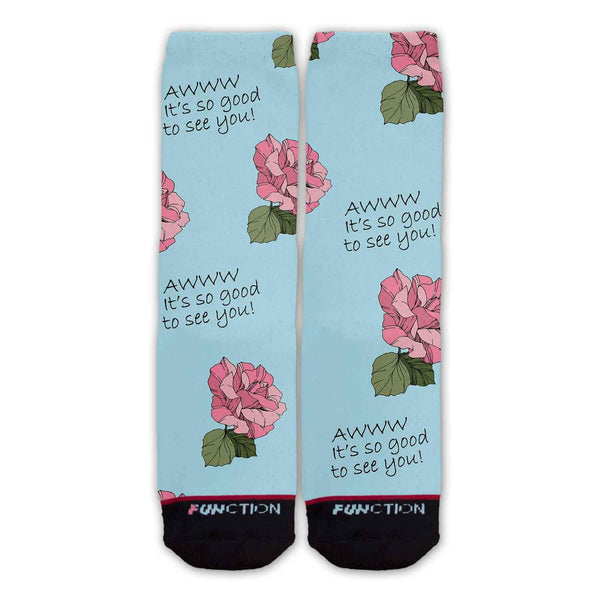 Function - Awww It's So Good to See You Fashion Socks
