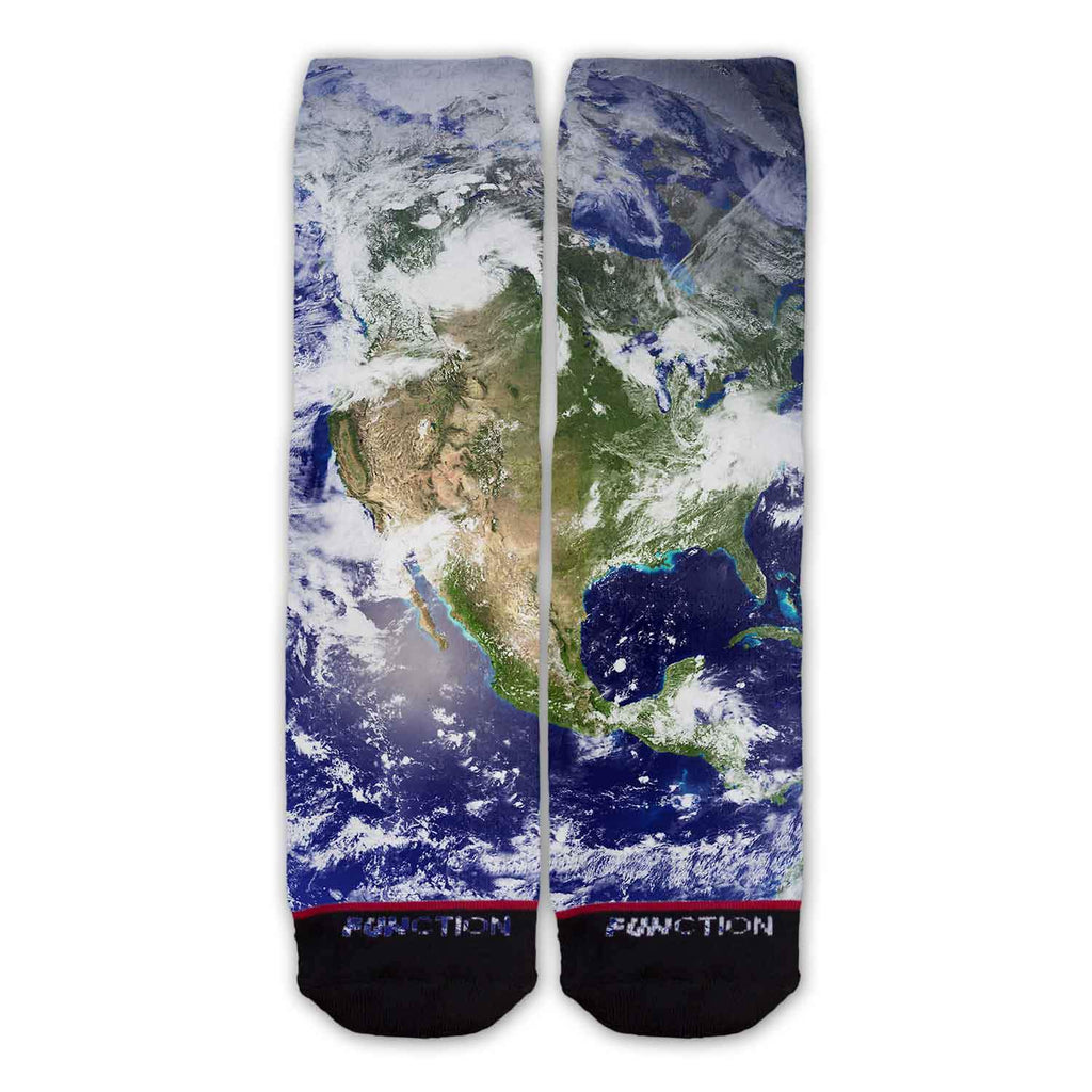 Function - Earth Solar System Astronomy Fashion Socks