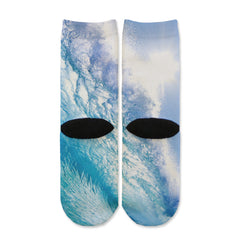 Function - Kids Bacon Surfing Cat Boombox Music Sunglasses Ocean Wave Youth Boys Girls Children Fashion Socks