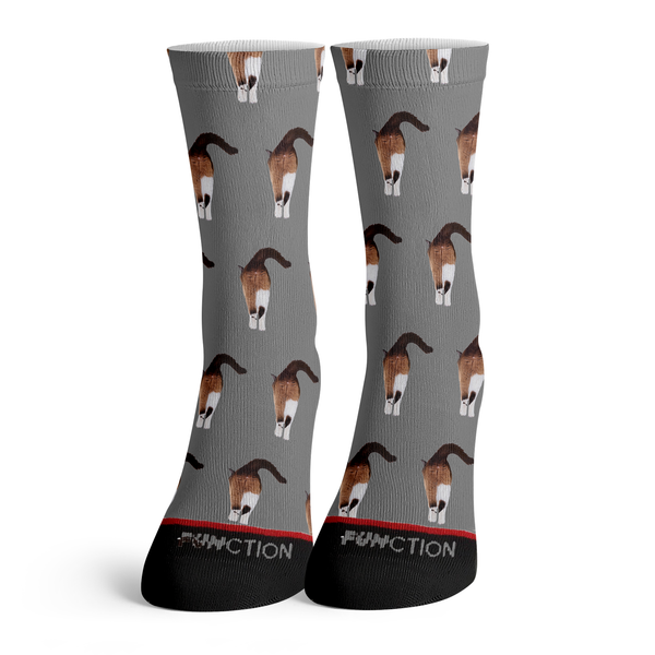 Function - Cat Butts Pattern Novelty Funny Fashion Socks