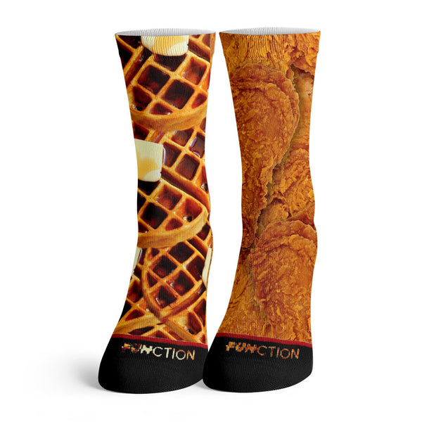 Function - Chicken And Waffles Fashion Socks