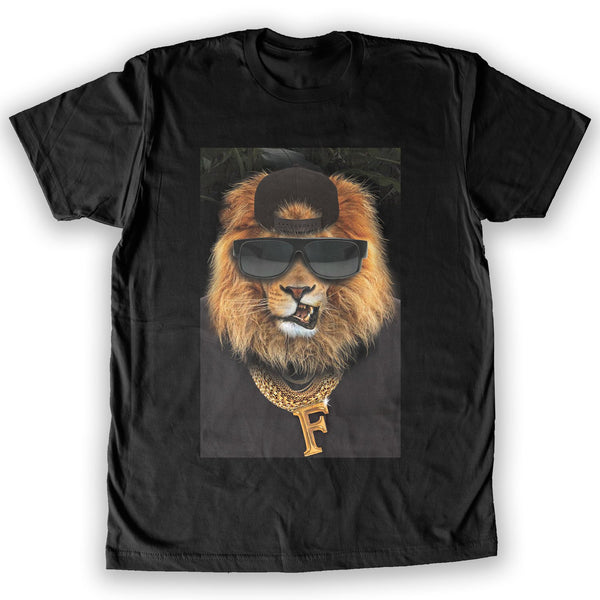 Function - Gangster Lion Men's Fashion T-Shirt
