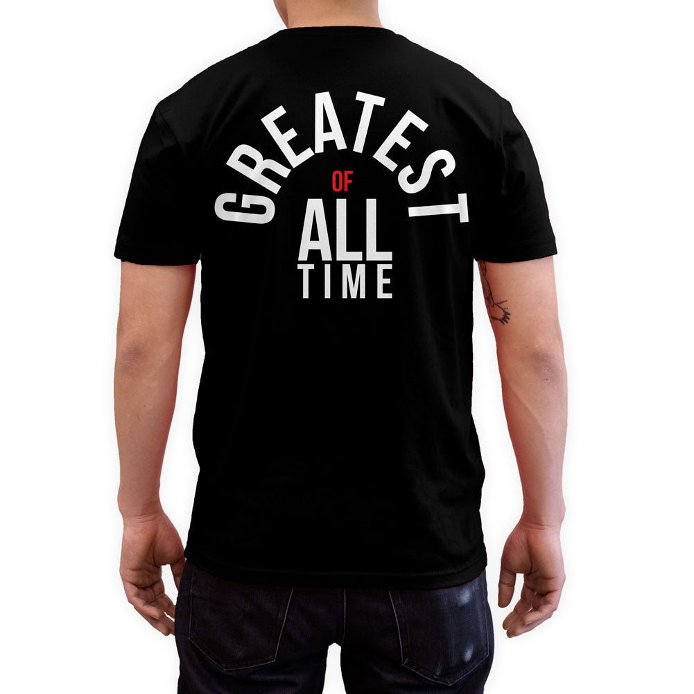 Greatest Of All Time Black Fashion T Shirt