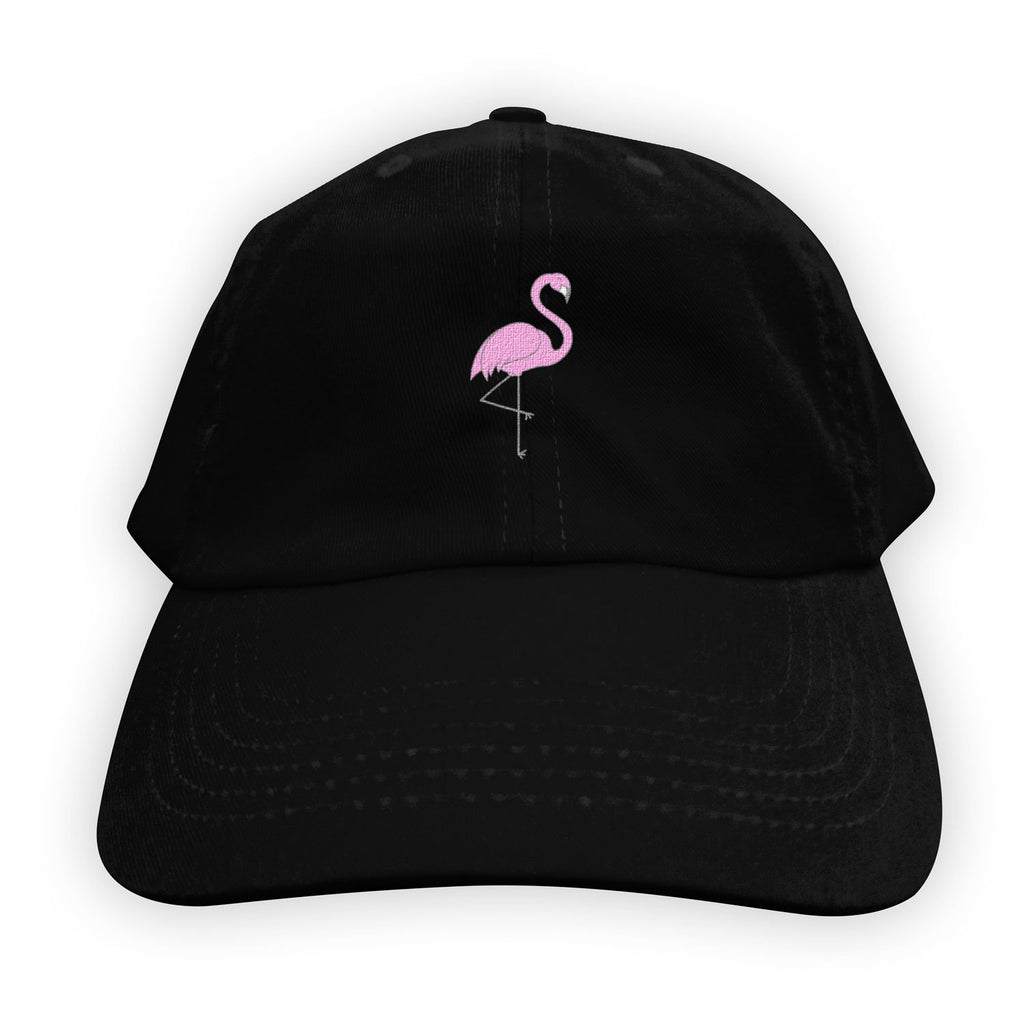 Function   Pink Flamingo Men's Dad Hat Black