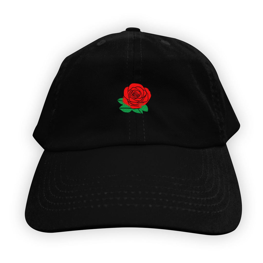 Function   Traditional Rose Men's Dad Hat Black