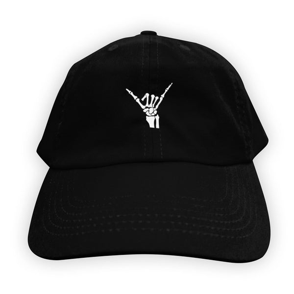 Function - Skeleton Shaka Men's Dad Hat Black