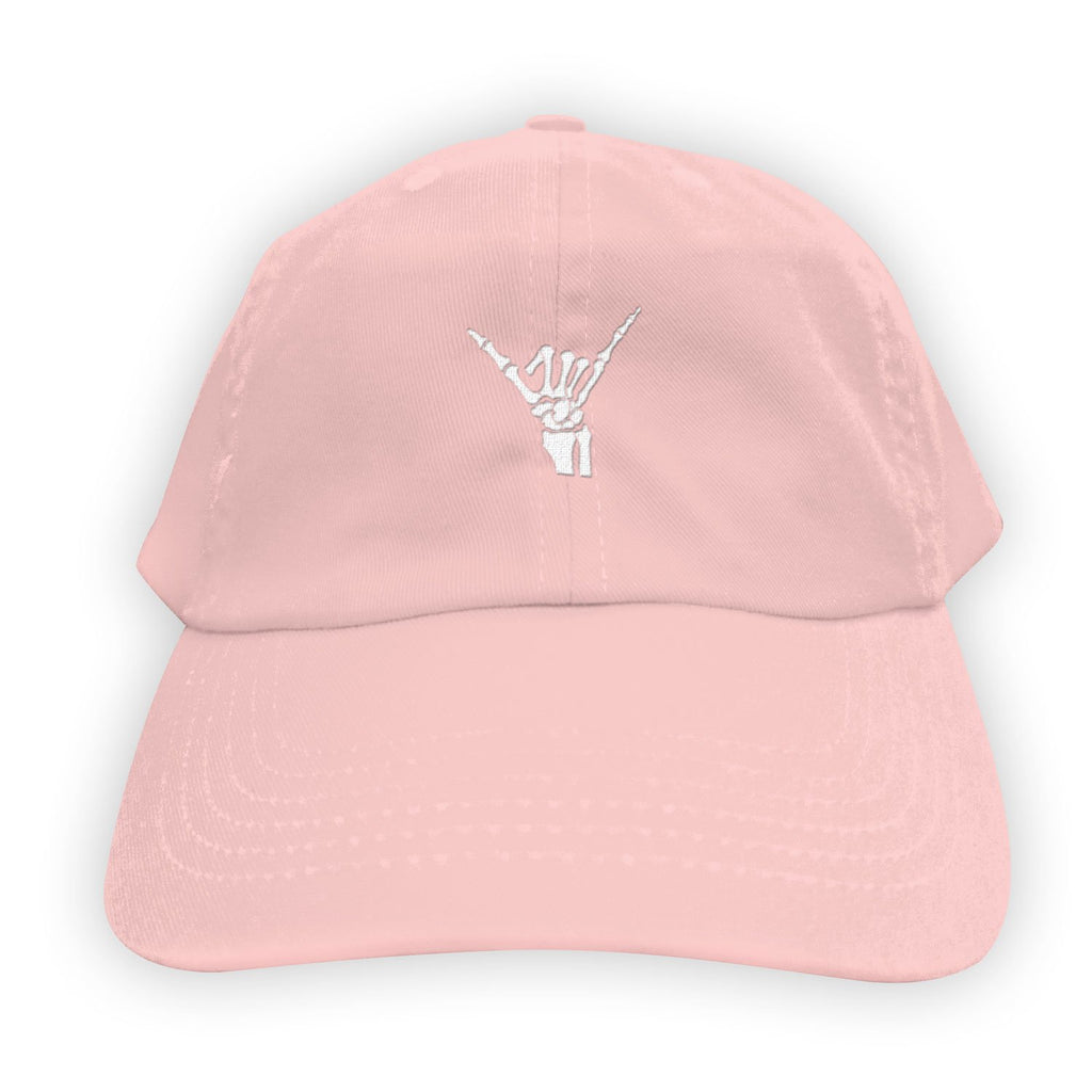 Function - Skeleton Shaka Men's Dad Hat Pink