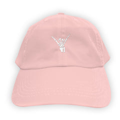 Function - Skeleton Shaka Men's Dad Hat Pink