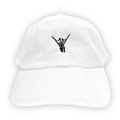Function - Skeleton Shaka Men's Dad Hat White