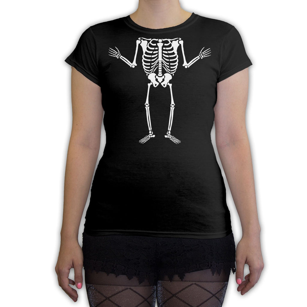 Function - Skeleton Mini Body Costume Women's Fashion T-Shirt