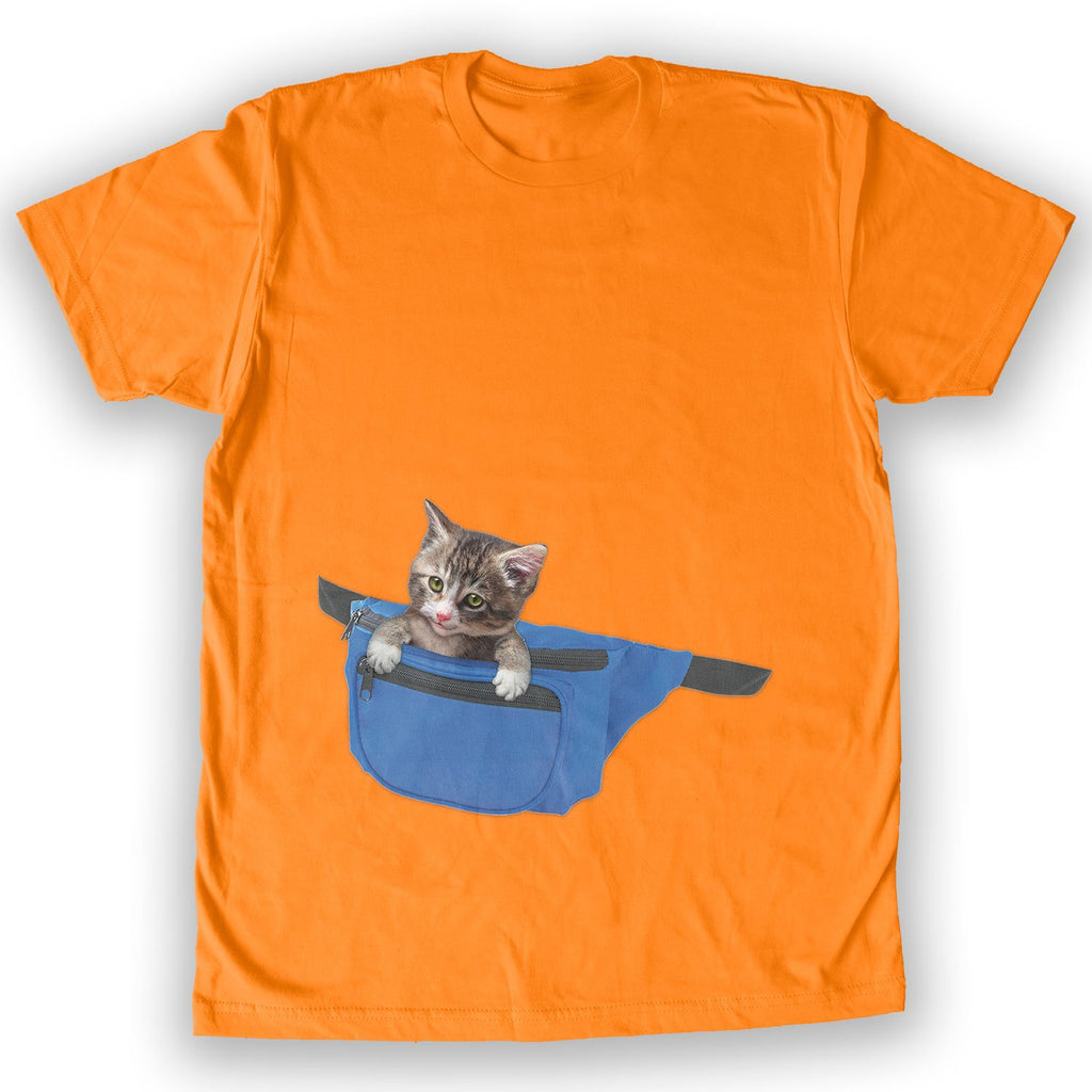 Function - Cat Fanny Pack Men's Fashion T-Shirt
