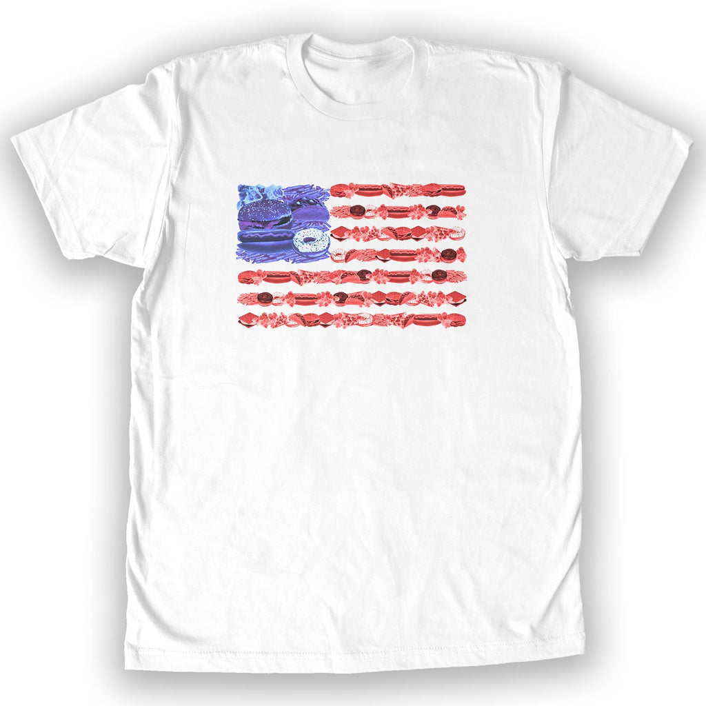 Function - USA Food Flag Men's Fashion T-Shirt