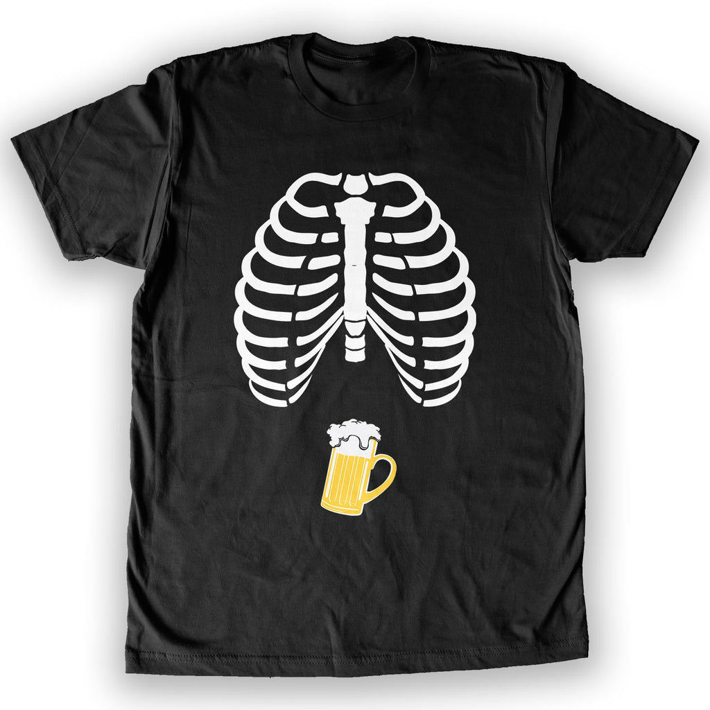 Function - Skeleton Beer Belly Men's Fashion T-Shirt