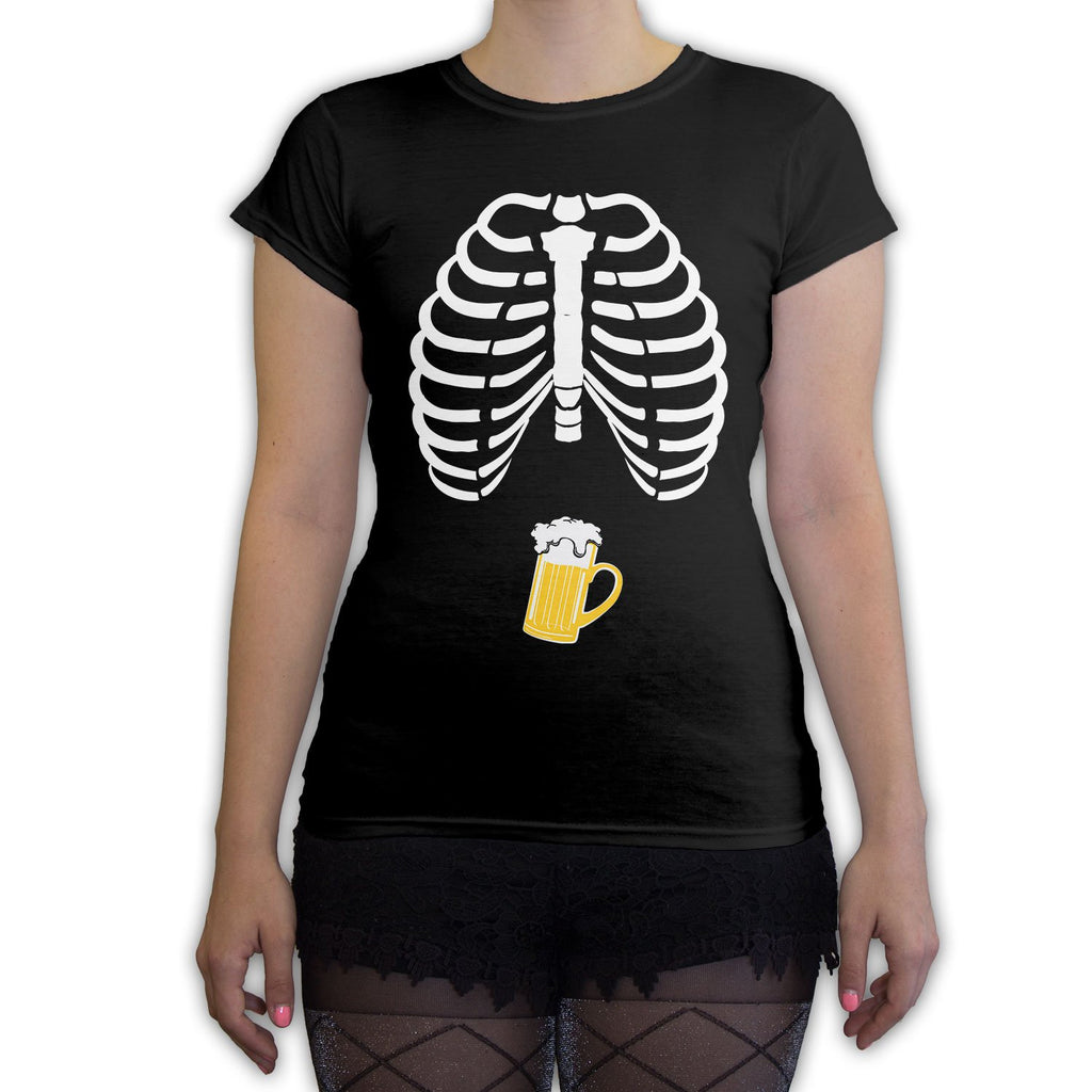 Function - Skeleton Beer Belly Women's Fashion T-Shirt
