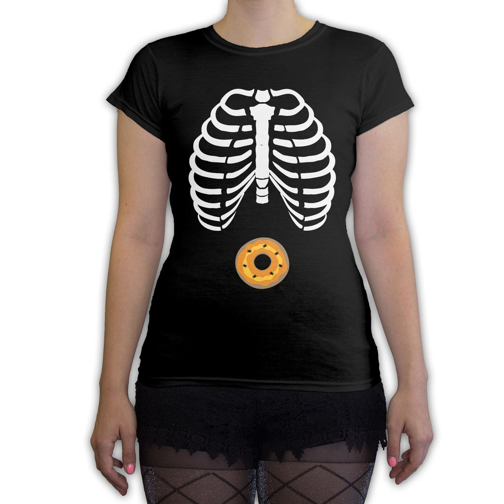 Function - Skeleton Donut Belly Women's Fashion T-Shirt