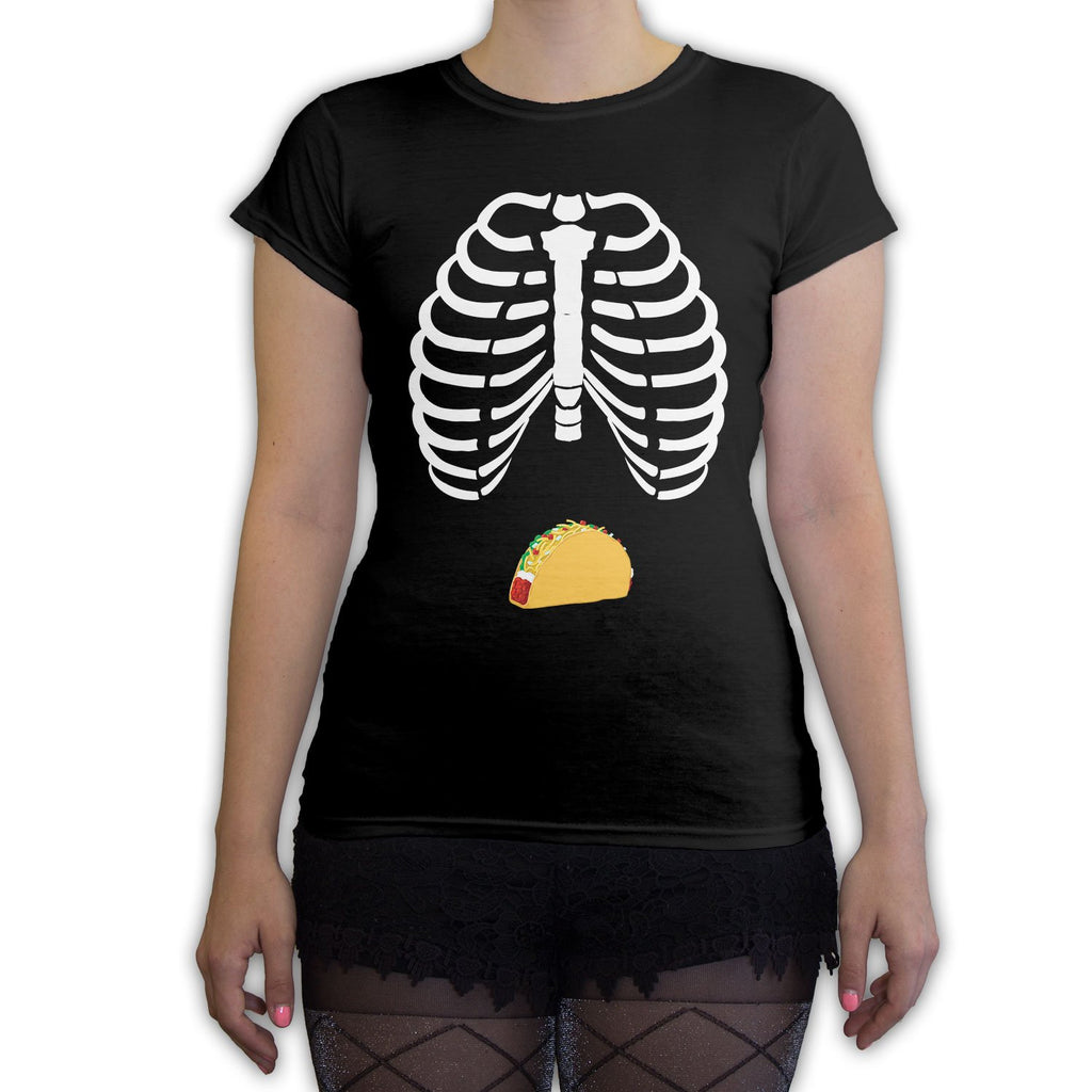 Function - Skeleton Taco Belly Women's Fashion T-Shirt