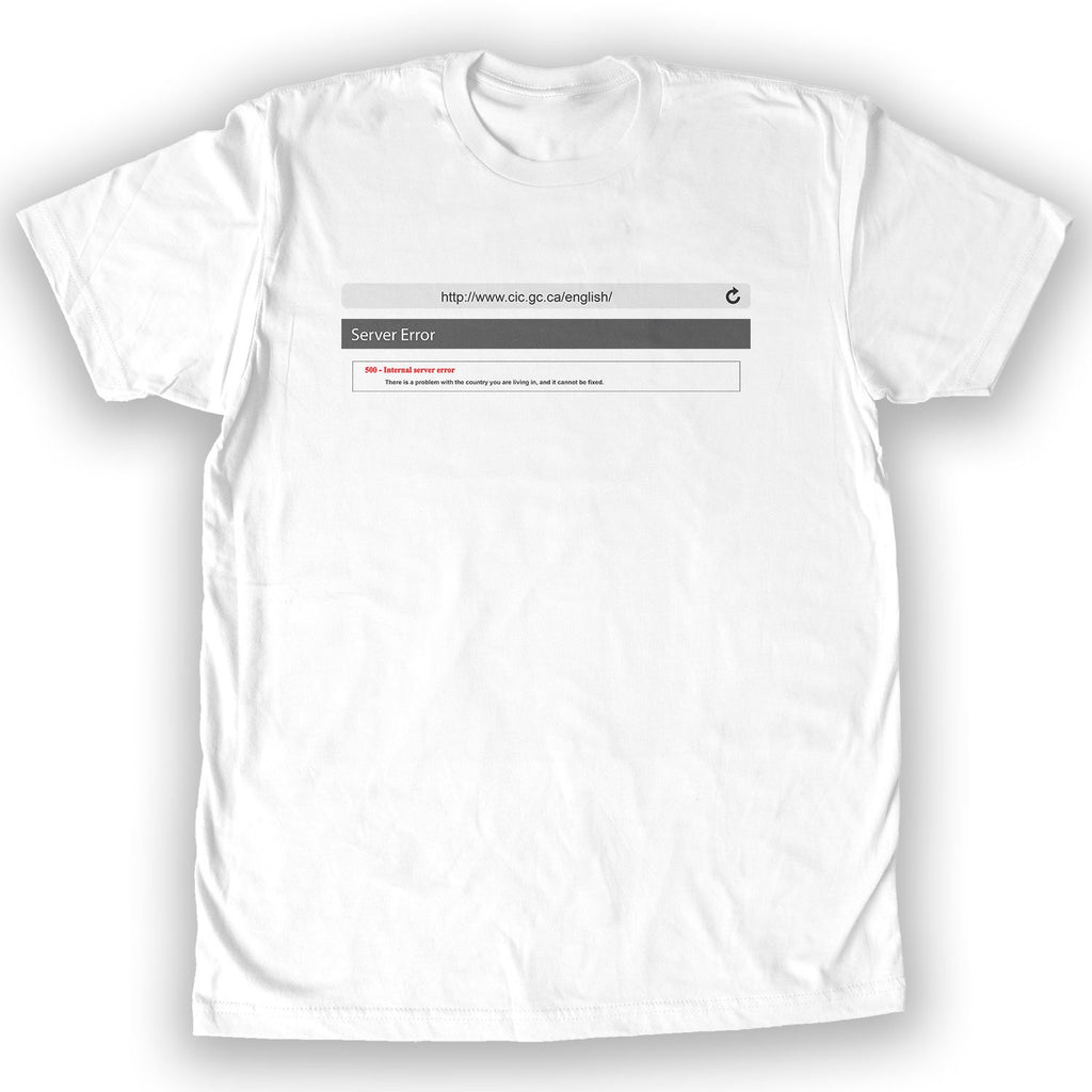 Function - Trump Canadian Server Error Men's Fashion T-Shirt
