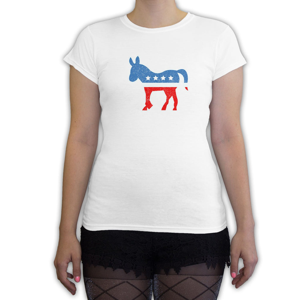 Function -  Vintage Distressed Democrat Donkey Women's Fashion T-Shirt
