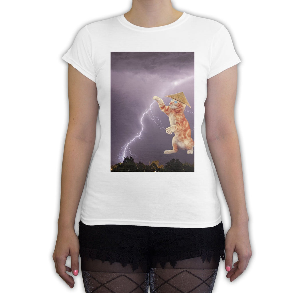 Function - Lightning Cat Women's Fashion T-Shirt