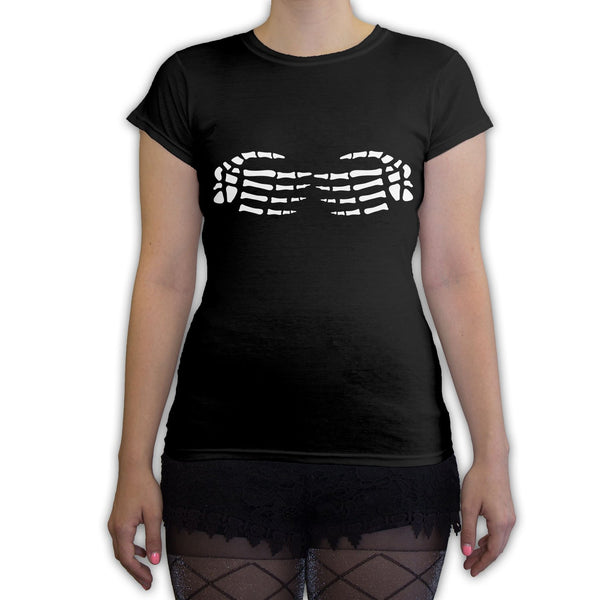 Function - Skeleton Hands Halloween Costume Women's Fashion T-Shirt