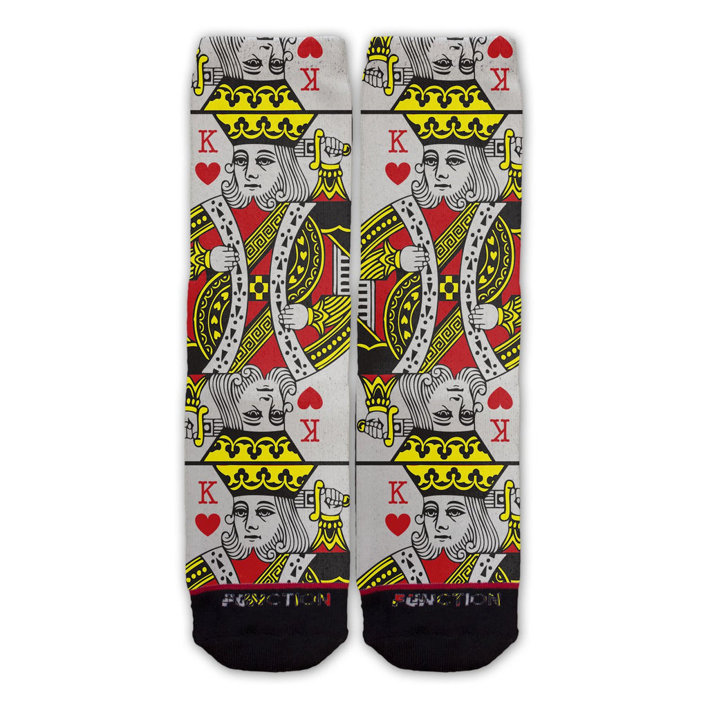 Function - King Of Hearts Fashion Socks