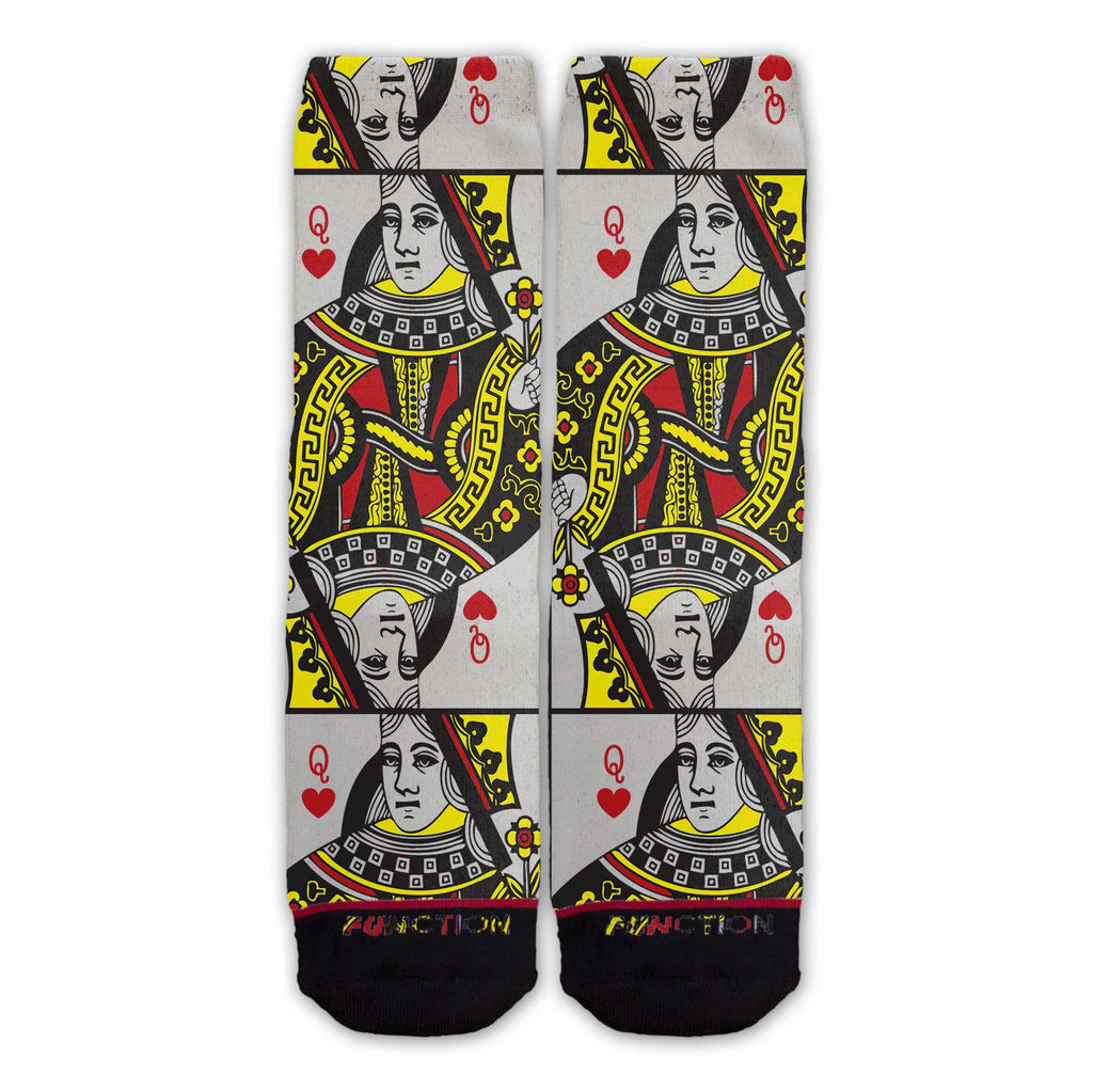Function - Queen Of Hearts Fashion Socks