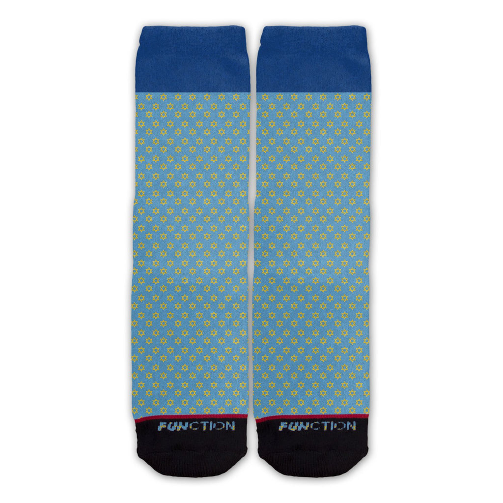 Function - Hanukkah Blue Star Pattern Fashion Socks
