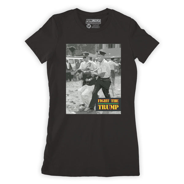 Function - Young Bernie Sanders Protest Arrest Civil Rights Fight The Trump Women's T-Shirt