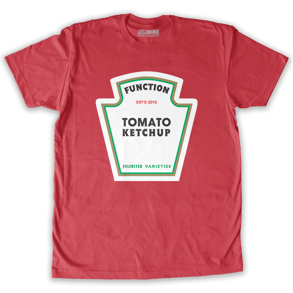 Function - Halloween Ketchup Couples Costume Men's T-Shirt