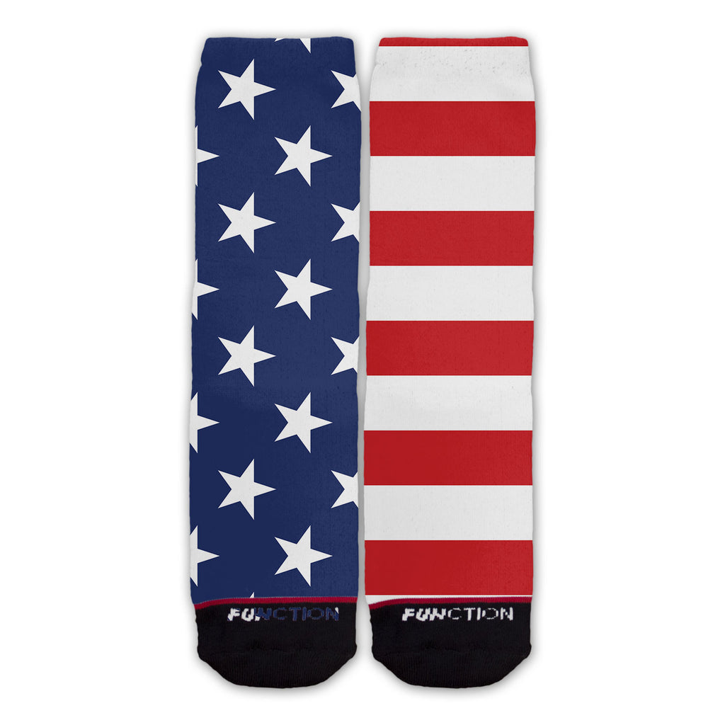 Function - USA Split Flag Fashion Socks