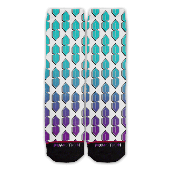 Function - 90's S Pattern Fashion Socks