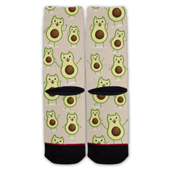 Function - Avocato Avocado Cat Fashion Socks